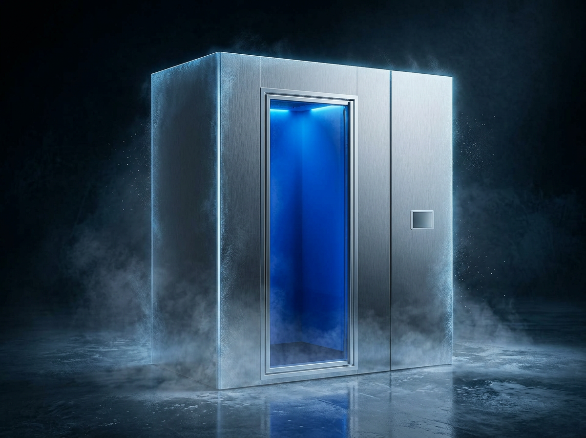 Electric whole-body cryotherapy cryo chamber for elite sports recovery